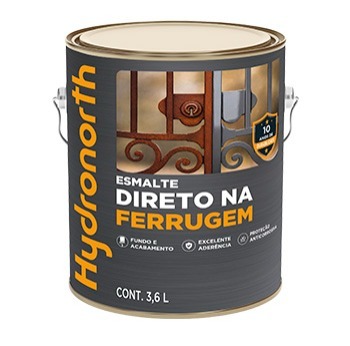 Esmalte Direto na Ferrugem